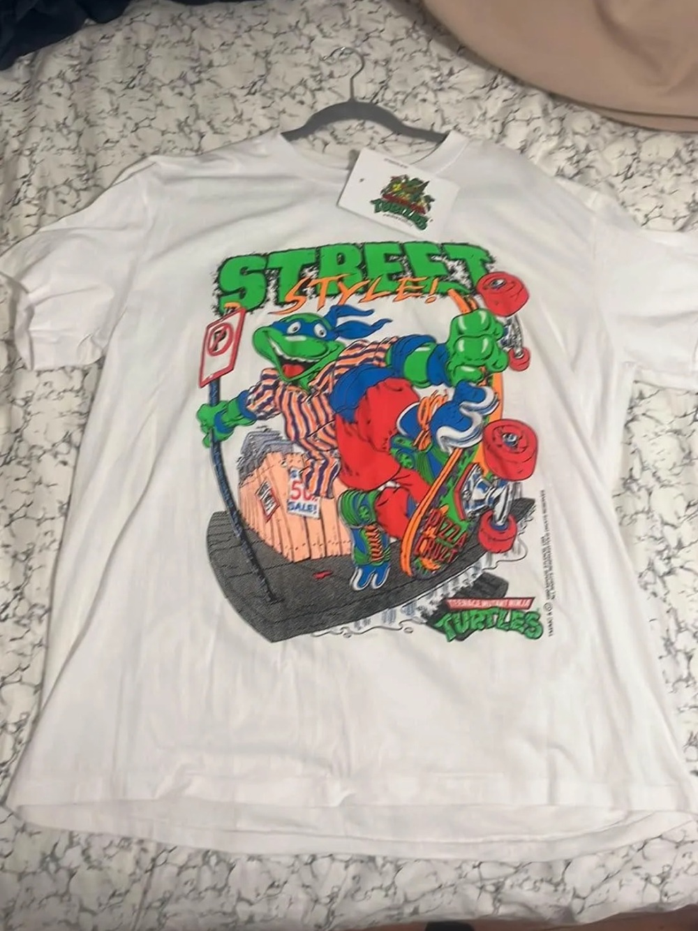 Deadstock Vintage 90s Teenage Mutant Ninja Turtles Street Style Graphic Tee